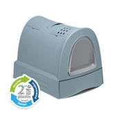 Imac Zuma 2nd Lıfe Torbalı Kapalı Kedi Tuvaleti Mavi 56x40x42,5cm thumbnail 1