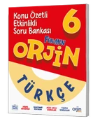 Orjin 6. Sınıf Türkçe Konu Özetli Soru Bankası - 1