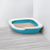 Imac Fred Açık Köşe Kedi Tuvaleti 51x51x15,5cm thumbnail 2