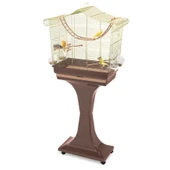 Imac Sofıa Ayaklı Kuş Kafesi Kahve/gold 62,5x33x61/132cm - 1