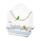 Imac Fıona Kuş Kafesi Mavi/beyaz 50x30x65cm thumbnail 1
