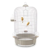 Imac Luna Yuvarlak Kuş Kafesi Bej/beyaz 40x70,5cm thumbnail 1