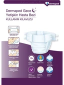 Dermaped Gece Medium 85-125 cm 30'lu Bel bantlı Yetişkin Hasta Bezi 120 Adet - 2