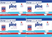 Pine Yetişkin Belbantlı Hasta Bezi Xlarge 4 Paket 120 Adet - 1
