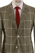 Slim Fit Erkek Tek Ceket - 4