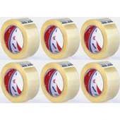 Ve-Ge Koli Bandı / Bant FİL 1 . Kalite 100 Metre (45mm*100 Metre) (6 Lı Set) - 1