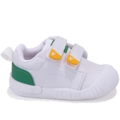 Vicco Forum 950E25K261 Beyaz Yeşil Ortopedik Erkek Bebe Spor Ayakkabı thumbnail 2