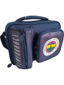 Lisanslı Orjinal Fenerbahçe Logo Desenli Spor Okul Beslenme Çantası (25762) - 2