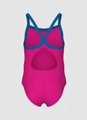 Arena Pembe Kız Çocuk Yüzücü Mayosu ARENA LOGO KIDS GIRL  9 - 2