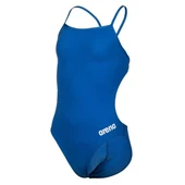 Arena Team Swimsuit Challenge Solid Çocuk Mavi Yüzücü Mayosu - 1