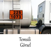 Metal 40x30 cm Levha (1 Çift) 225-1073 Likit Oksijen Soğutulmuş Sıvı Taşımacılık Tehlikeli Madde thumbnail 4