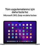Apple MacBook Air M2 16GB 256GB SSD macOS 13" Taşınabilir Bilgisayar Uzay Grisi MC7U4TU/A - 8