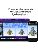 Apple MacBook Air M2 16GB 256GB SSD macOS 13" Taşınabilir Bilgisayar Uzay Grisi MC7U4TU/A - 6