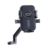 Phixi Force CH61 Dikiz Ayna Baglantili Otomatik Motosiklet ve Bisiklet Telefon Tutucu thumbnail 1