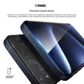 Phixi Premium Guard Parlak Cam Ekran Koruyucu – iPhone 14 Uyumlu | Antistatik, Su Tutmaz, Tam Kaplama - 6