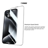 Phixi Premium Guard Parlak Cam Ekran Koruyucu –Xiaomi 13T Uyumlu | Antistatik, Su Tutmaz, Tam Kaplama - 3