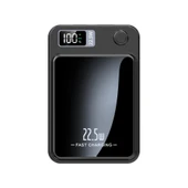 Phixi Force PW10 10000mAh 22.5W MagSafe Powerbank  - Kablosuz Mini Şarj Cihazı - 1 USB 1 PD Port - Dijital Ekran - Taşınabilir Şarj Cihazı thumbnail 6