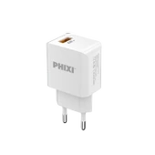 PHİXİ PCH242T FORCE AKIM KORUMALI 2.1A TYPE-C USB KABLOLU ŞARJ CİHAZI - 1