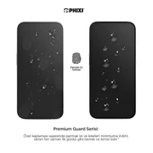 Phixi Premium Guard Parlak Cam Ekran Koruyucu – iPhone 14 Uyumlu | Antistatik, Su Tutmaz, Tam Kaplama - 7