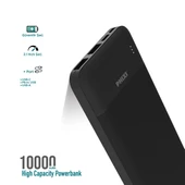 Phixi Basic P10 10000mAh Powerbank 10W - 2 Port LED Gösterge - Taşınabilir Şarj Cihazı - 2