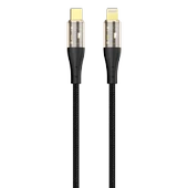 PHİXİ FORCE CB421L HASIR ÖRGÜ VE EKSTRA GÜÇLENDİRİLMİŞ BAŞLIKLI TYPE-C TO LIGHTNING HIZLI ŞARJ VE DATA KABLO - 1