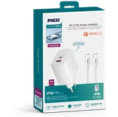 PHİXİ ULTİMATE UPD4325T 27W PD ÇİFT ÇIKIŞLI TYPE-C HIZLI ŞARJ CİHAZI - 3