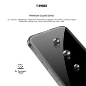 Phixi Premium Guard Parlak Cam Ekran Koruyucu – Samsung S25 Ultra Uyumlu | Antistatik, Su Tutmaz, Tam Kaplama - 5