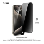 Phixi Premium Guard Hayalet Cam Ekran Koruyucu – Samsung S24 FE Uyumlu | Antistatik, Su Tutmaz, Tam Kaplama - 2