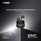 Phixi Basic A40 ENC USB-C Hızlı Şarj Destekli Bluetooth Kulaklık - 2