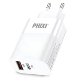 PHİXİ ULTİMATE UPD4165 65W PD ÇİFT ÇIKIŞLI HIZLI ŞARJ ADAPTÖR - 2