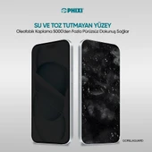 Phixi Hayalet Gorilla Guard iPhone 12 Pro Max Kırılmaz Cam – HD Temperli, Tekrar Yapışabilir, Suyla Temizlenebilir, Anti-Statik, Süper Kavisli Ekran Koruyucu - 4