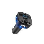 Phixi FM15 Araç FM Transmitter – Bluetooth 5.3 + PD & USB-A Hızlı Şarj thumbnail 1
