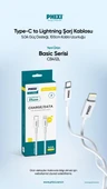 Phixi Basic CB412L Type-C to Lightning USB Şarj Kablosu - 4