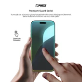Phixi Premium Guard Parlak Cam Ekran Koruyucu – iPhone 13 Pro Uyumlu | Antistatik, Su Tutmaz, Tam Kaplama - 2