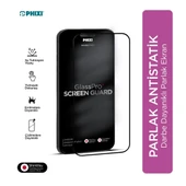 Phixi Premium Guard Parlak Cam Ekran Koruyucu – iPhone 13 Pro Uyumlu | Antistatik, Su Tutmaz, Tam Kaplama - 1