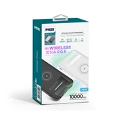 Phixi Basic PW11 10000mAh 10W Kablosuz Şarj Cihazı - Wireless Powerbank - 2 USB Port - LED Gösterge - Taşınabilir Şarj Cihazı - 12