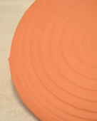 Doğal Kızıl Toprak Teyemmüm Taşı – 20 cm Çap | İslami İbadet İçin Özel - 2