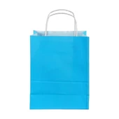 Mavi Kraft Çanta Orta Boy 25x12x31 cm 25 Adet - 2