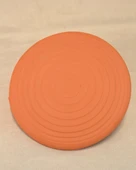 Doğal Kızıl Toprak Teyemmüm Taşı – 20 cm Çap | İslami İbadet İçin Özel - 1