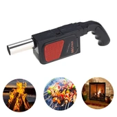 Barbekü Hava Fanı, Pilli Mangal Vantilatörü ve Taşınabilir Elektrikli Barbekü Fanı, Hava Üfleyici, Elektrikli Barbekü Fanı, Dış Mekan, Kamp, Yemek Pişirme, Piknik Için - 9