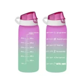 Herevin Matara Çift Renk Boyalı Ölçü Baskılı Pembe 1 Lt 161546-161 - 1