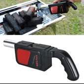 Barbekü Hava Fanı, Pilli Mangal Vantilatörü ve Taşınabilir Elektrikli Barbekü Fanı, Hava Üfleyici, Elektrikli Barbekü Fanı, Dış Mekan, Kamp, Yemek Pişirme, Piknik Için - 7