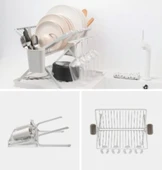 Brabantia Açık Gri Katlanabilir Büyük Bulaşıklık thumbnail 3