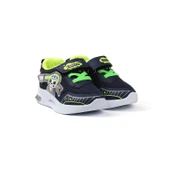 Unisex Bebe Lacivert Figürlü Işıklı Cırtlı Sneaker Günlük Spor Ayakkabı - 1