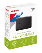 1TB CANVIO BASICS 2.5" USB3.2 G1 TOSHIBA HDTB510EK3AA thumbnail 2