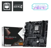 MSI PRO B840M-B AM5 DDR5 8000MHZ(OC) HDMI VGA 2X M.2 USB 5 GBS 2.5G LAN MATX thumbnail 5