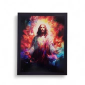 İsa İlahi Işık Ahşap Dekor thumbnail 2