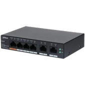 DAHUA CS4006-4ET-60 4 PORT 4XFE-2XGE YÖNETİLEBİLİR 60W POE SWİTCH - 1
