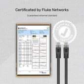 UNITEK CAT6 PATCH KABLO 20MT FLAT 1GBPS, SİYAH (C1815GBK) - 1