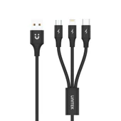 UNITEK USB-A 3in1 HIZLI ŞARJ 1.2MT 2.4A (C14049BK) - 3